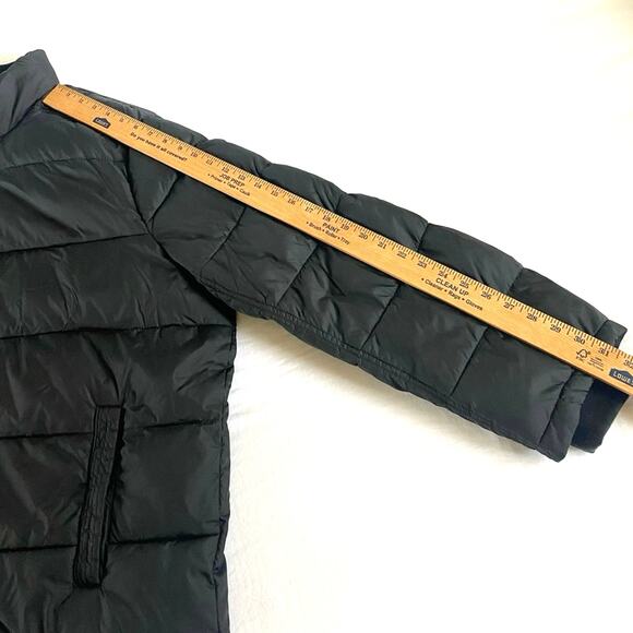 ANDREW MARC Puffer Winter Coat Mens XXL Black Warm Cozy Insulated Bomber Jacket - Picture 9 of 11